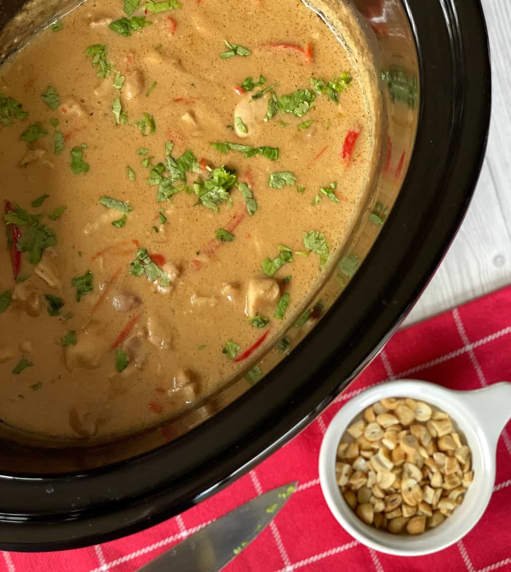 Slow Cooker Satay Chicken Just a Mum's Kitchen