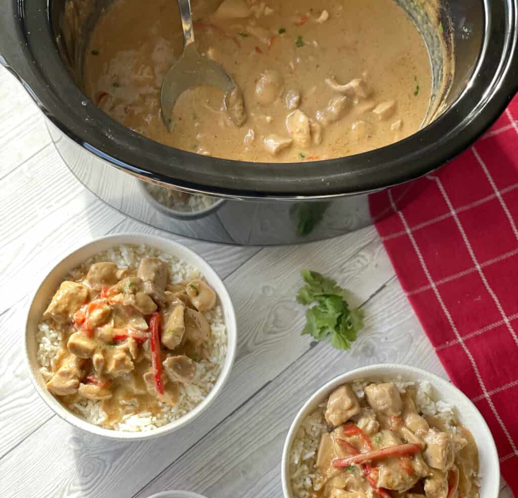Slow Cooker Satay Chicken Just a Mum's Kitchen