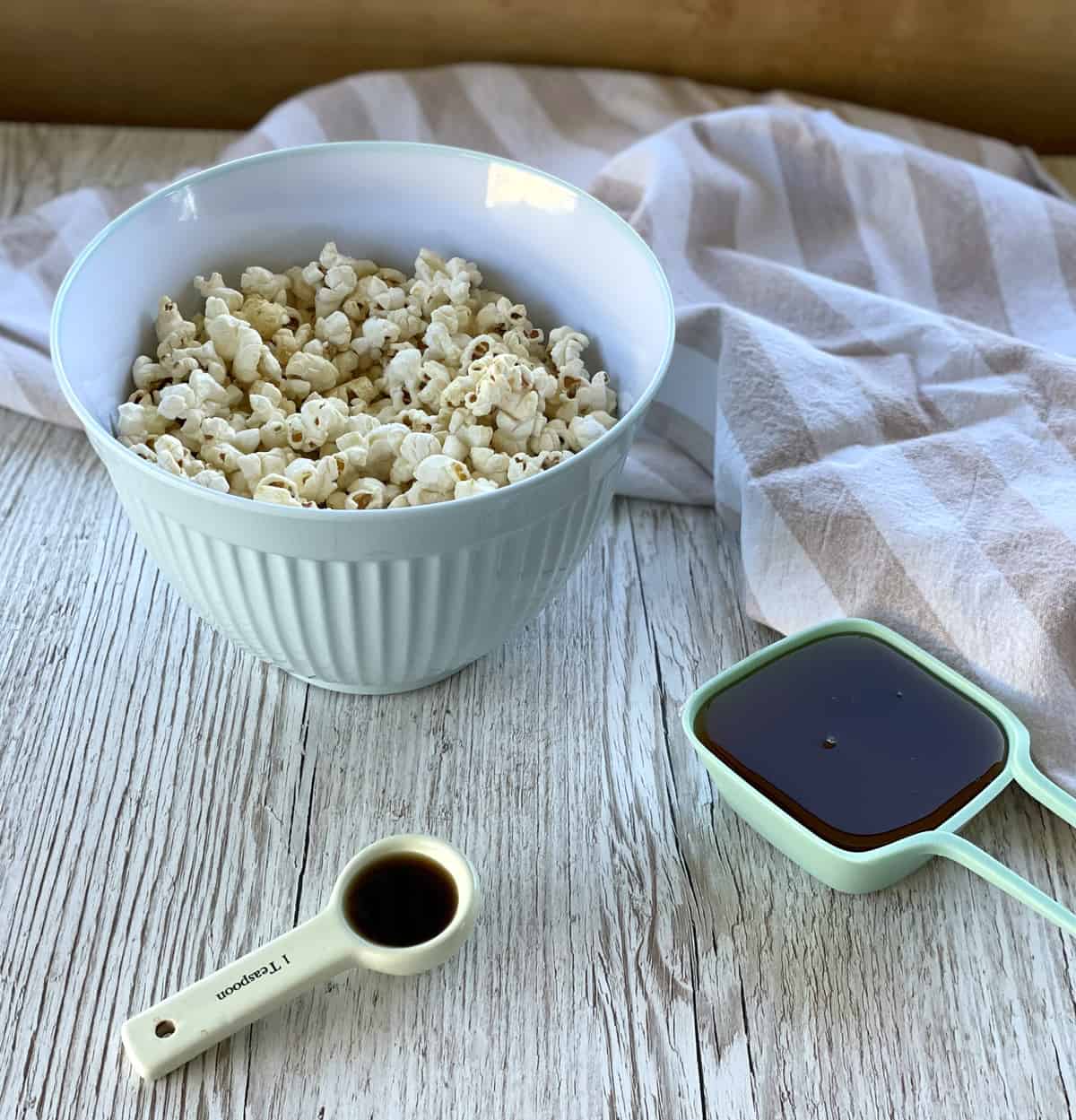 Maple Syrup Popcorn - Only 3 Ingredients! - Just a Mum's Kitchen