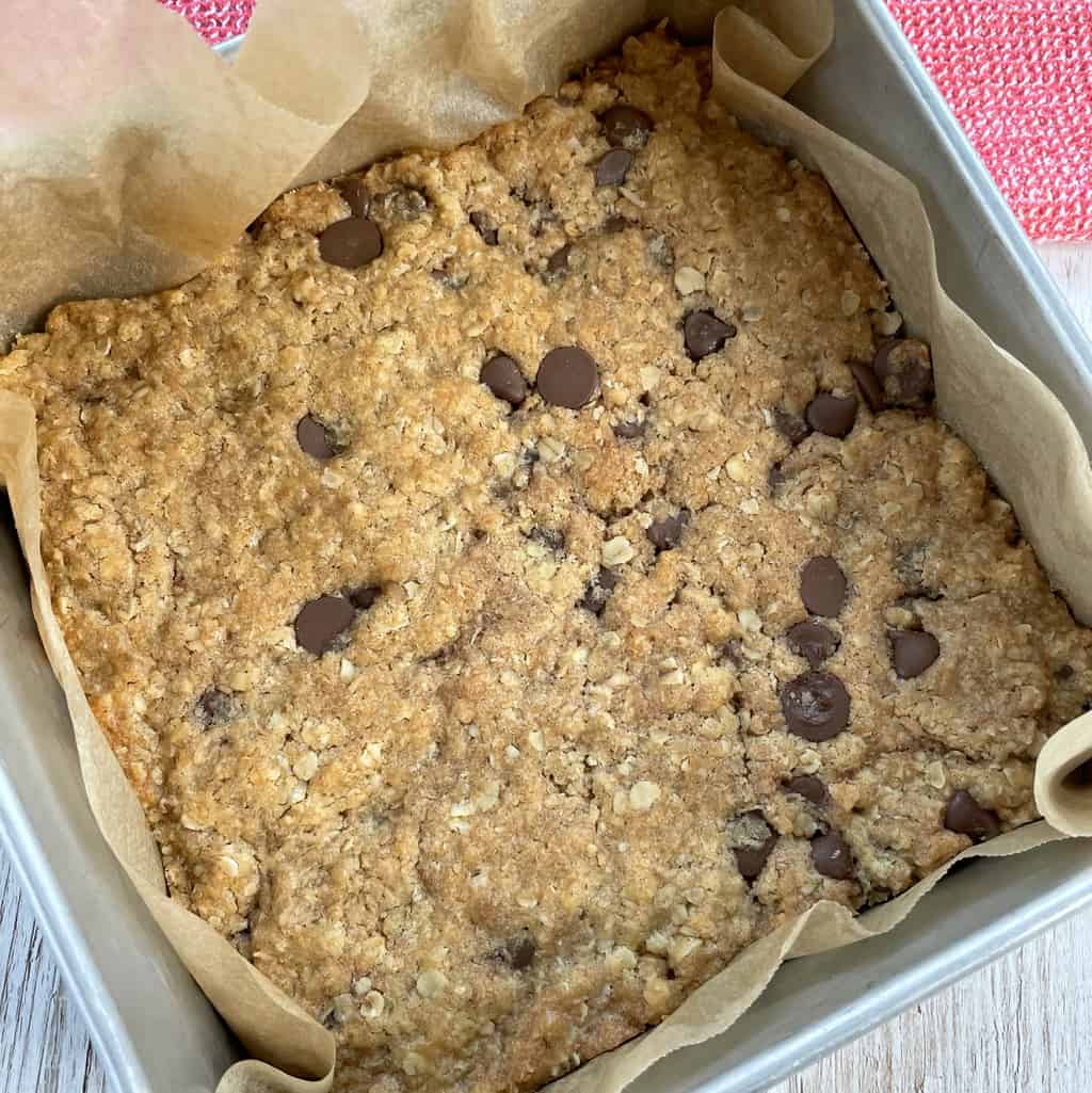 Baked Oaty Cookie Slice 