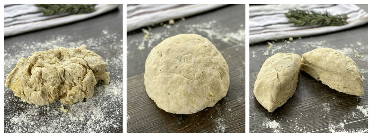 How to knead and prepare focaccia dough 