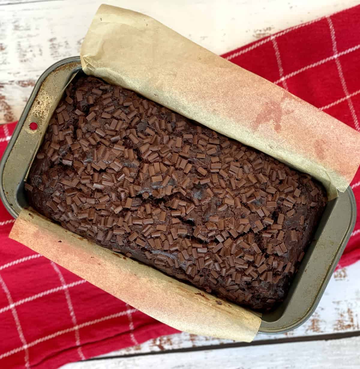 How to line a loaf pan 