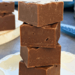 Easy Milk Chocolate Fudge for Gifting Pinterest Pin