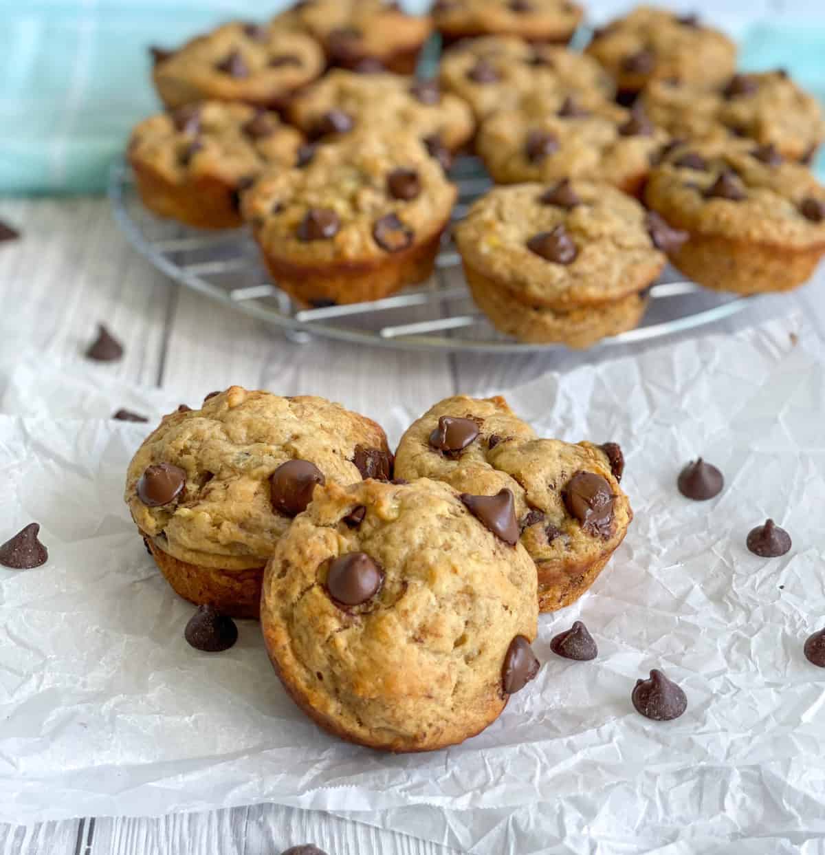 Banana Weetbix Muffins Recipe with Chocolate 