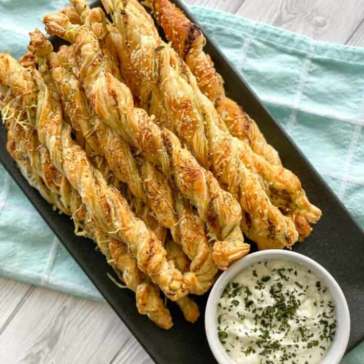 Cheese and Pesto Twists