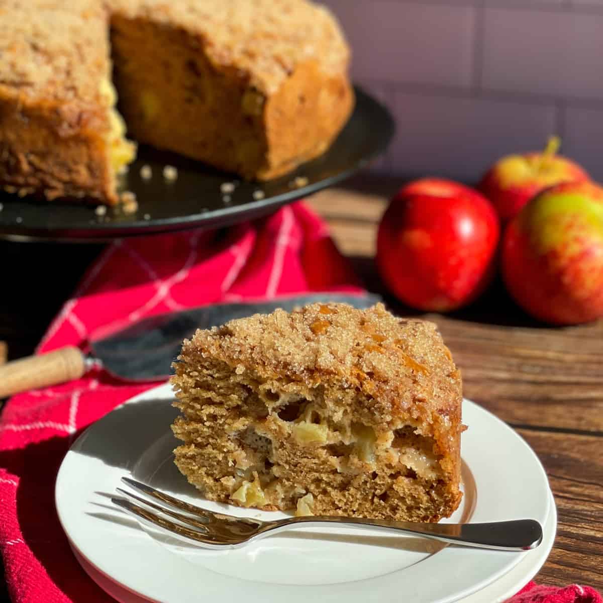 Just A Mums Apple Crunch Cake 