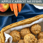 Easy Apple Carrot Muffins for Lunchboxes Pinterest Pin