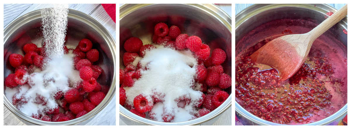 How to make raspberry coulis 