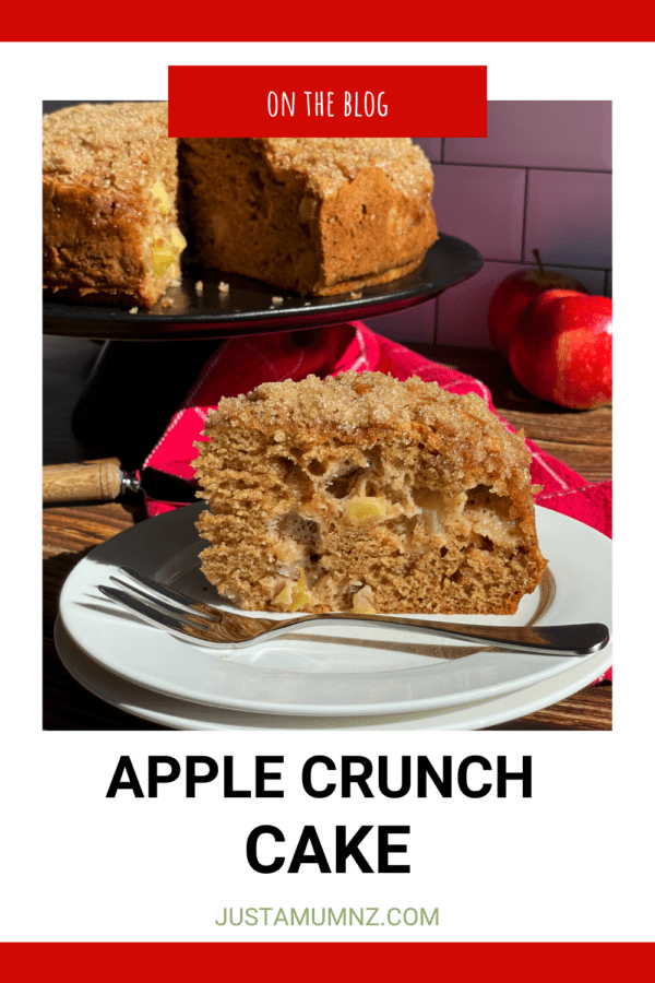 Apple Crunch Cake - Just a Mum's Kitchen