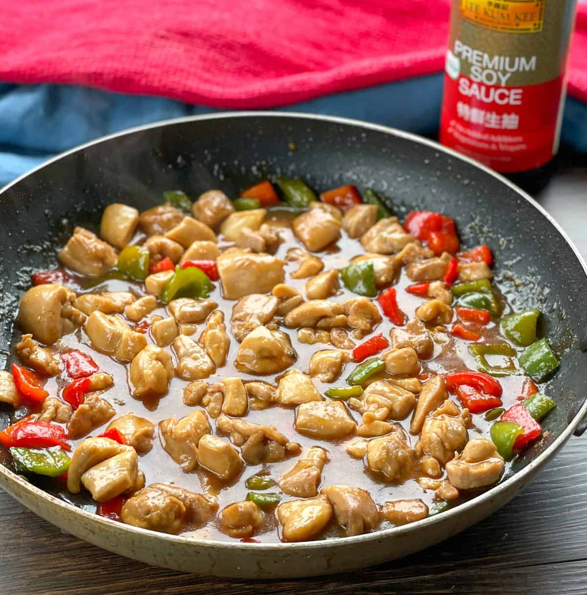 thickened honey soy chicken recipe 