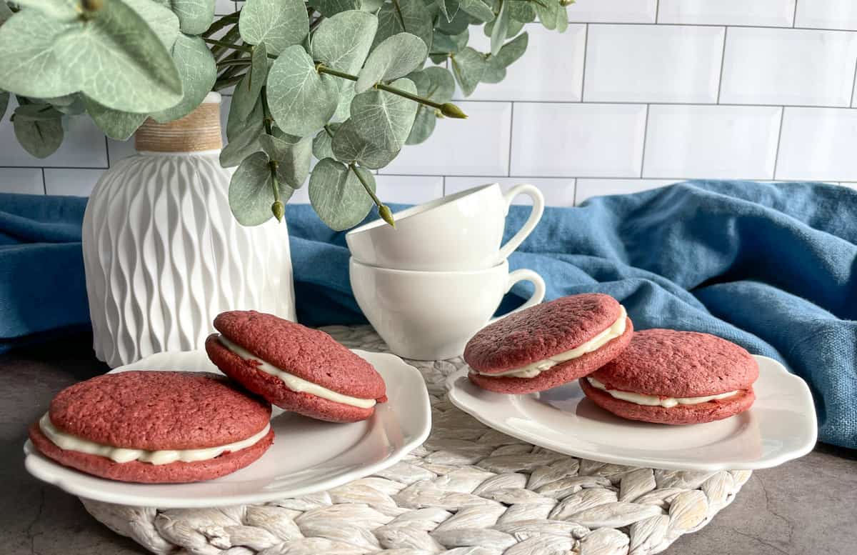 Cake Mix Whoopie Pies • Dance Around the Kitchen