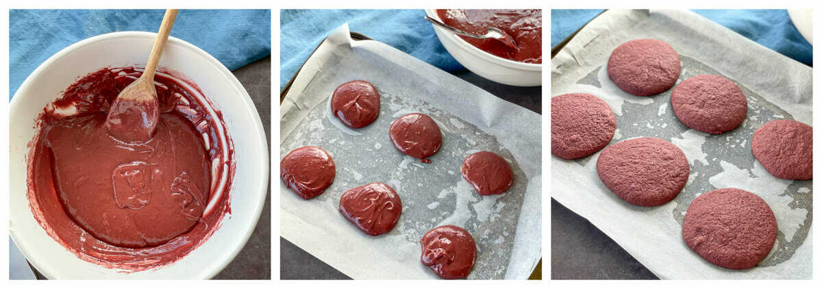 Red Velvet Whoopie Pies- Cake Mix Hack! - One Sweet Appetite