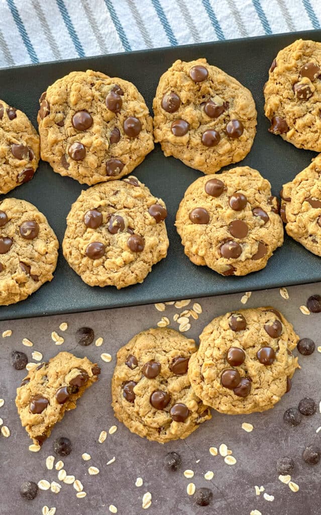 Flourless Peanut Butter, Oat & Chocolate Cookies Just a Mum's Kitchen