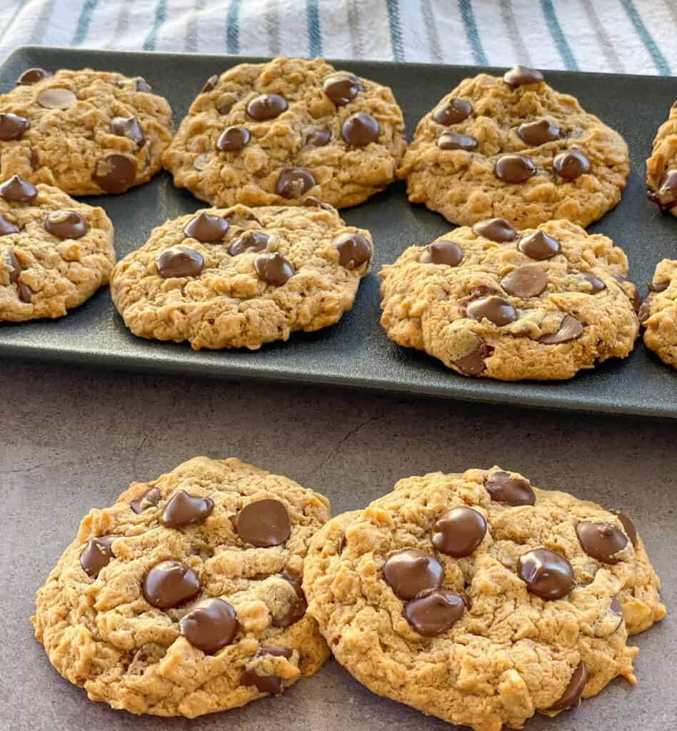 Flourless Peanut Butter, Oat & Chocolate Cookies Just a Mum's Kitchen