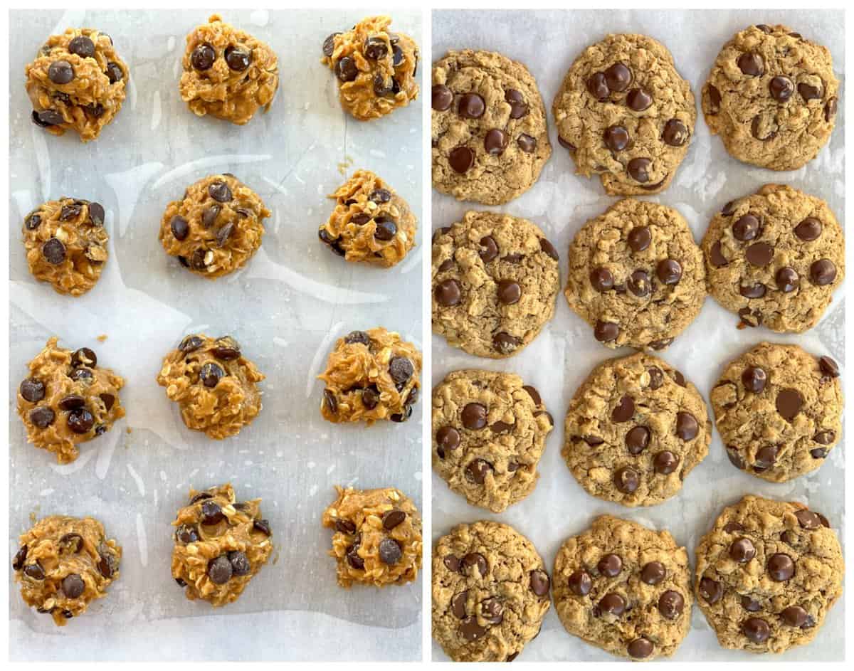 How to make peanut butter and oat cookies 