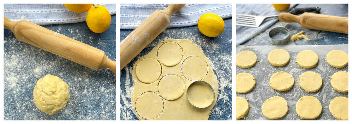 How to roll out and cut shortbread dough