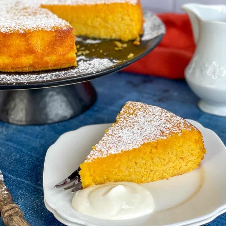 Orange And Almond Syrup Cake