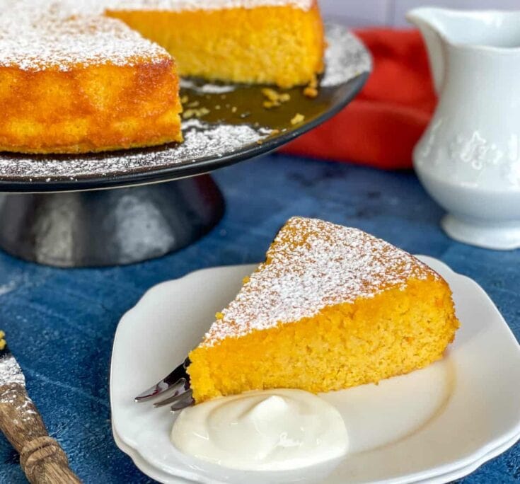 The Best Orange And Almond Syrup Cake - Gluten Free - Just a Mum's Kitchen