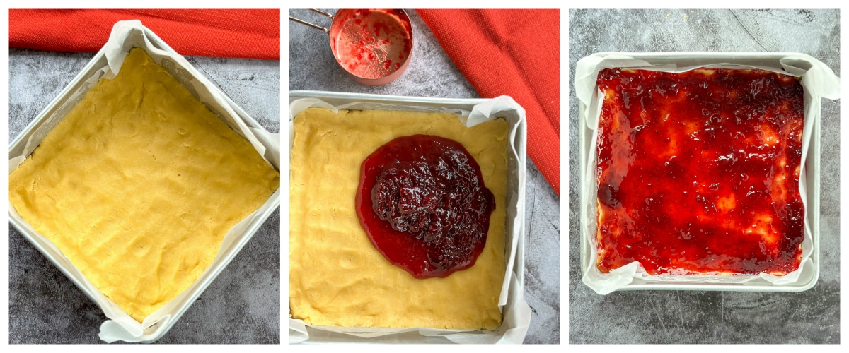 How to make louise slice with a jam filling 
