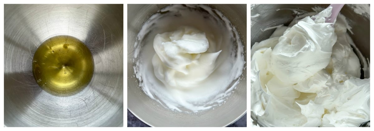 How to make an egg white meringue