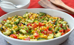 Sweetcorn Salad - Just a Mum's Kitchen