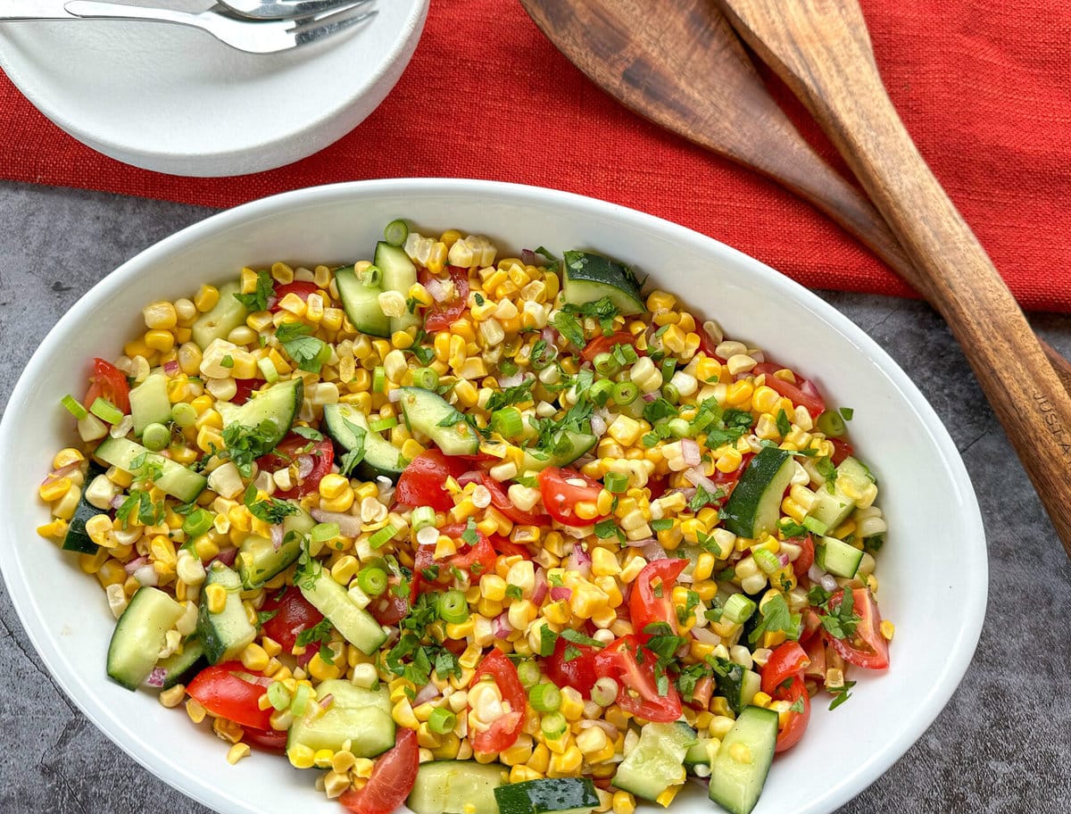 Sweetcorn Salad - Just a Mum's Kitchen