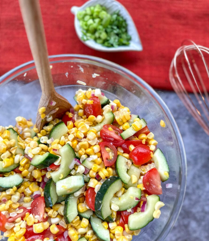 Sweetcorn Salad Just a Mum's Kitchen