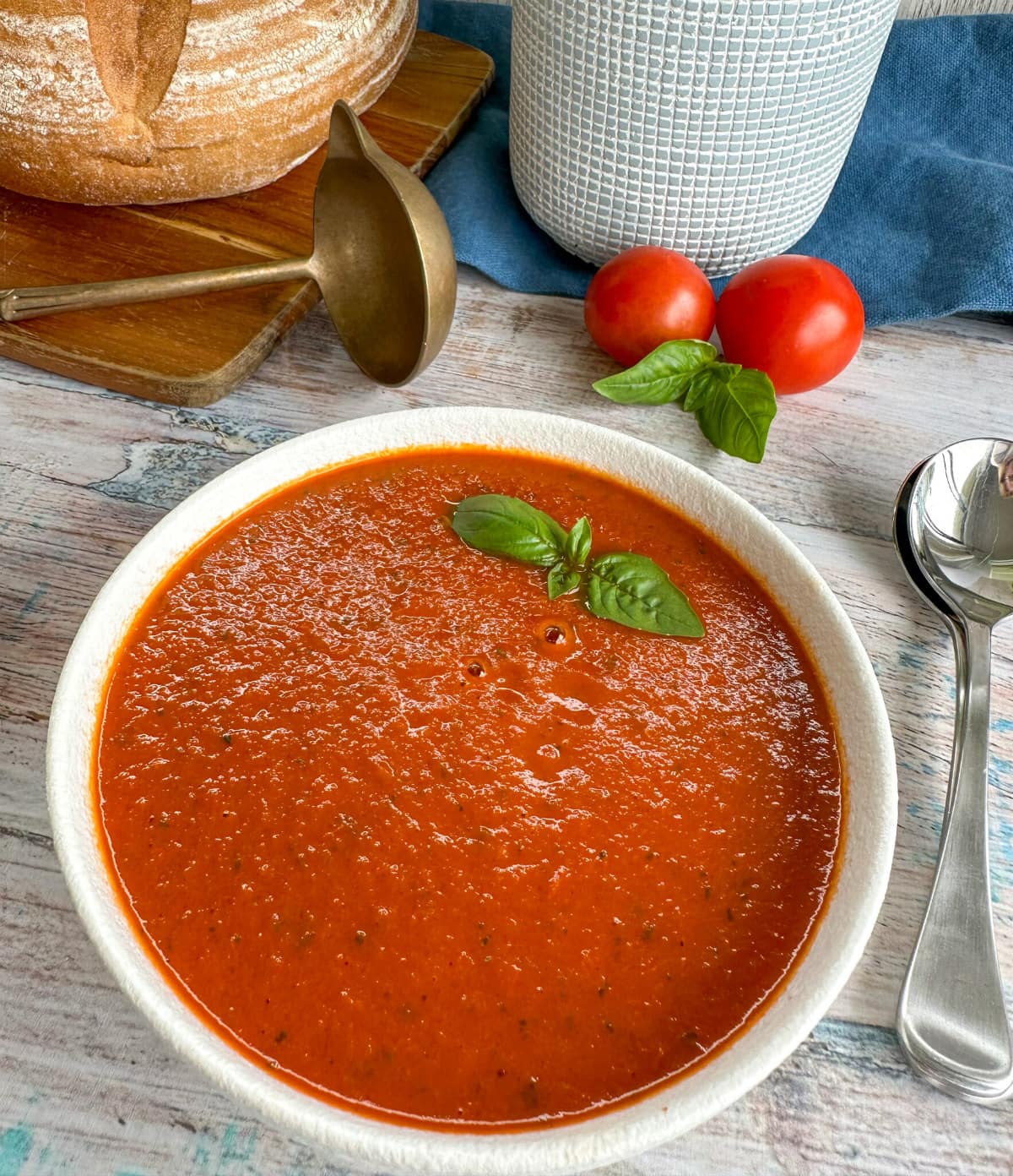 Slow Cooker Roasted Tomato and Basil Soup Just a Mum s Kitchen