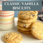 My Mum’s Vanilla Biscuits – Classic Homemade Favourite Pinterest Pin