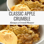Apple Crumble Recipe Everyone Will Love Pinterest Pin