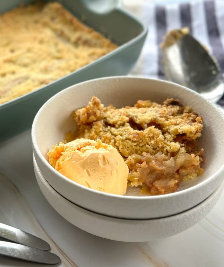 Classic Apple Crumble - Just a Mum's Kitchen