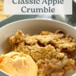 Classic Apple Crumble – Warm, Cosy and Comforting Pinterest Pin