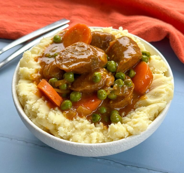 Curried Sausages Quick & Easy Just a Mum's Kitchen