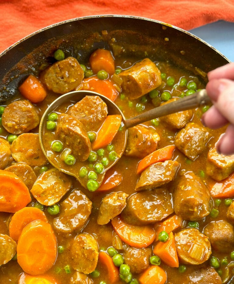 Curried Sausages Quick & Easy Just a Mum's Kitchen