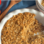 Quick Apple Crumble with Oats for Busy Nights Pinterest Pin