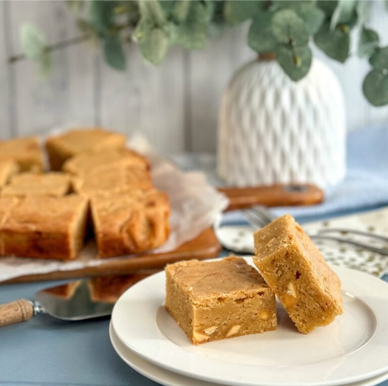 Best Blondie Recipe - Just A Mum's Kitchen