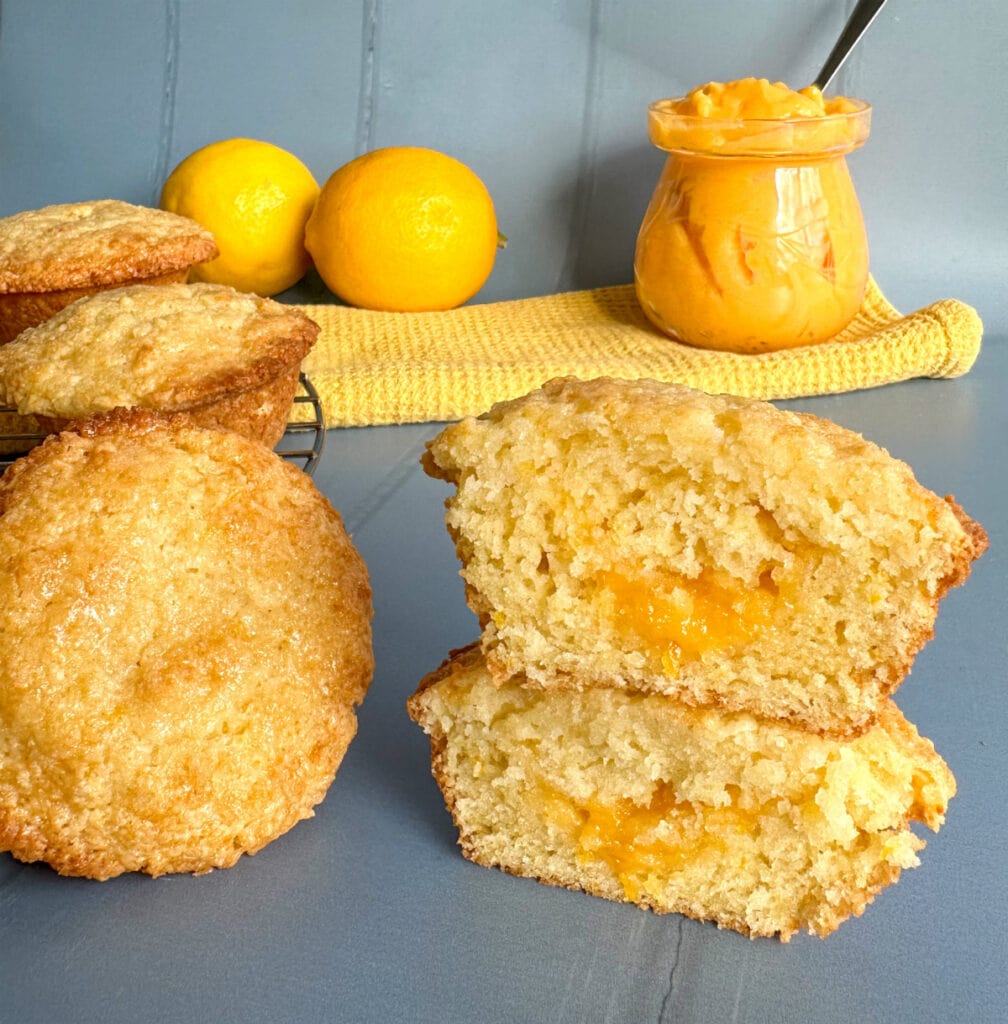 Lemon Curd Muffins Just a Mum's Kitchen