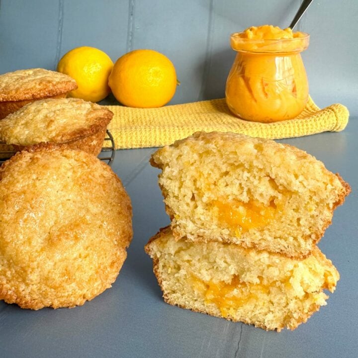 Lemon Curd Muffins