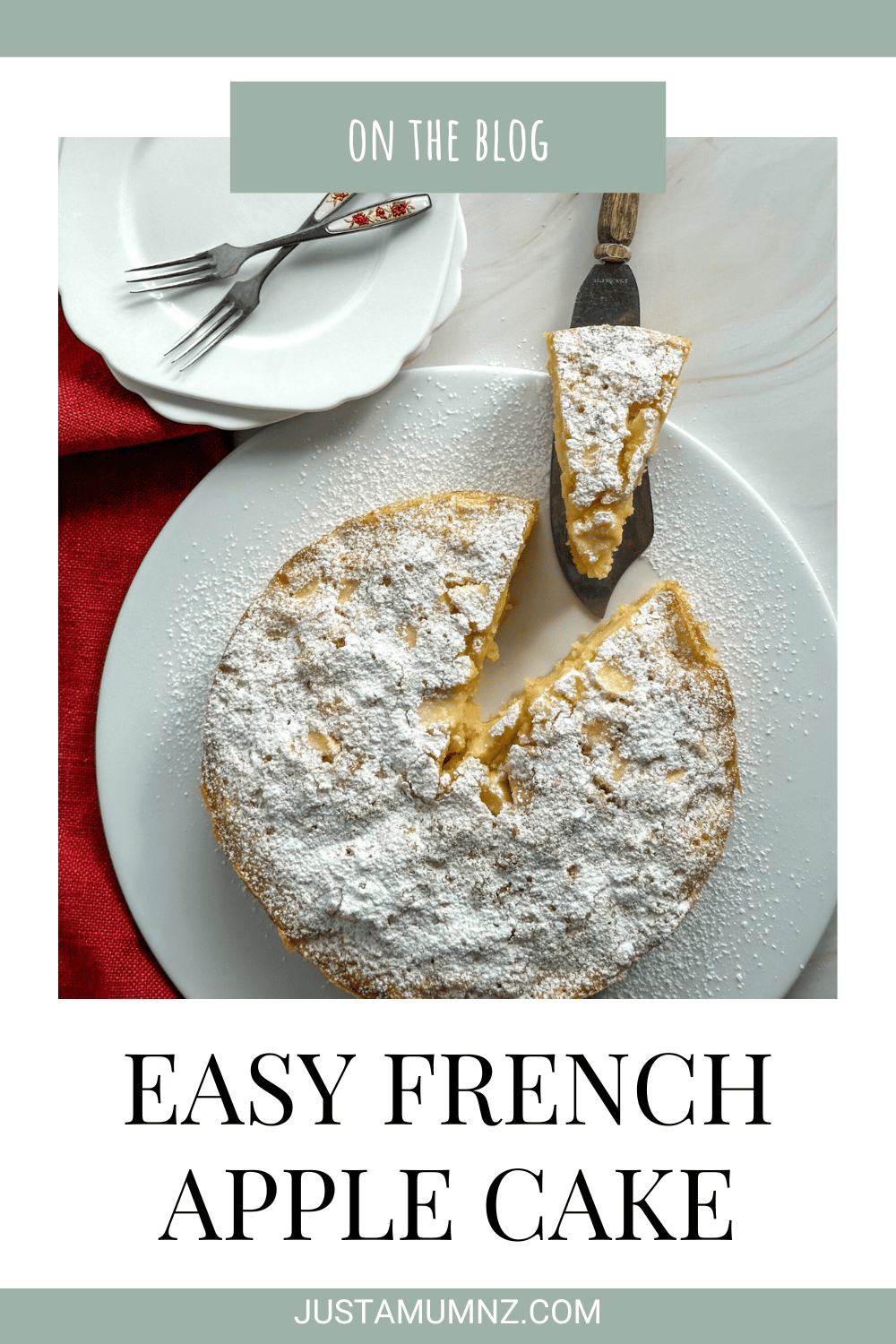 Classic French Apple Cake - Pardon Your French