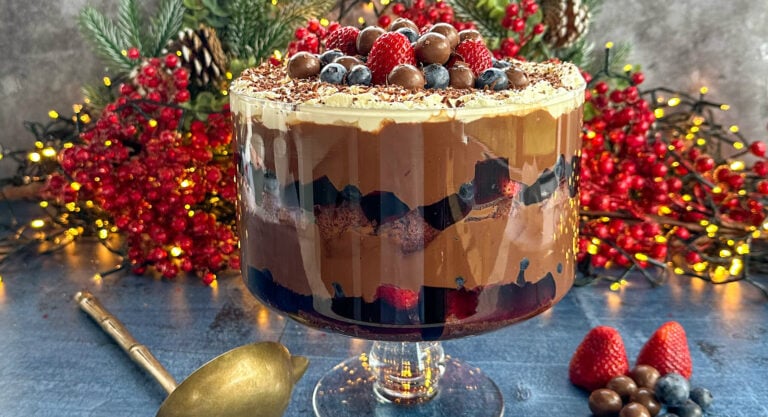 Ultimate Chocolate Trifle - Just a Mum's Kitchen