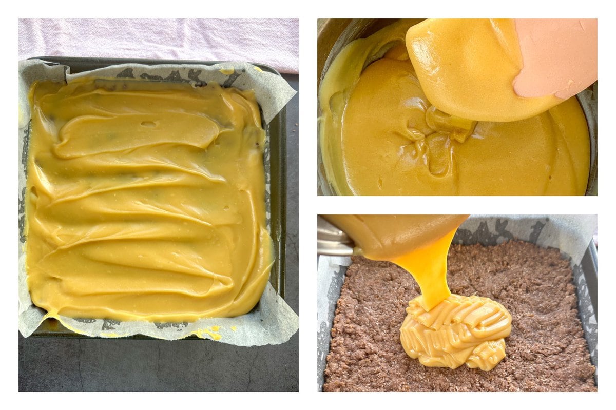 How to make a caramel filling
