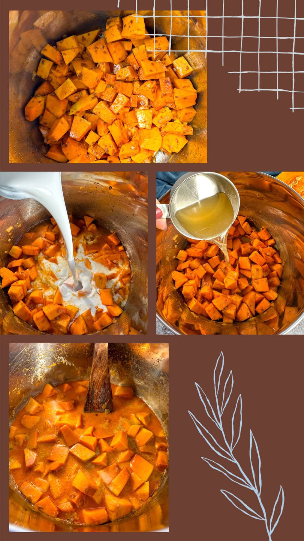 How to make Thai pumpkin soup