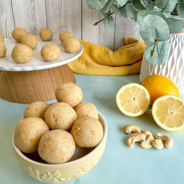 Lemon and Cashew Bliss Balls 