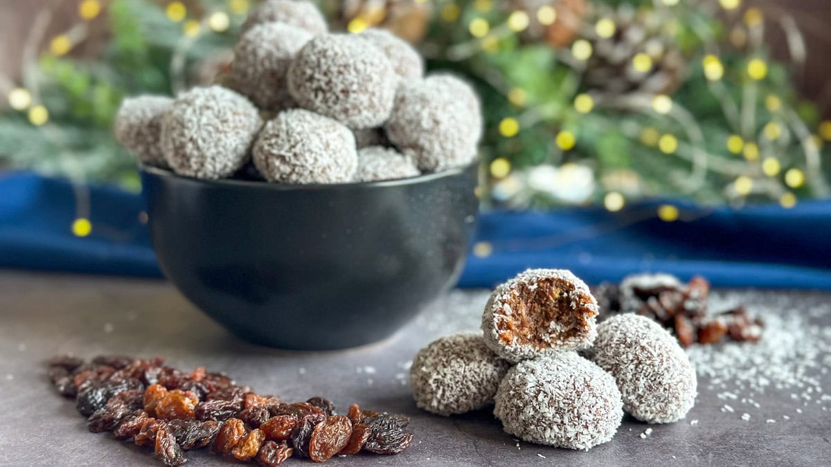 Rum and Raisin Balls