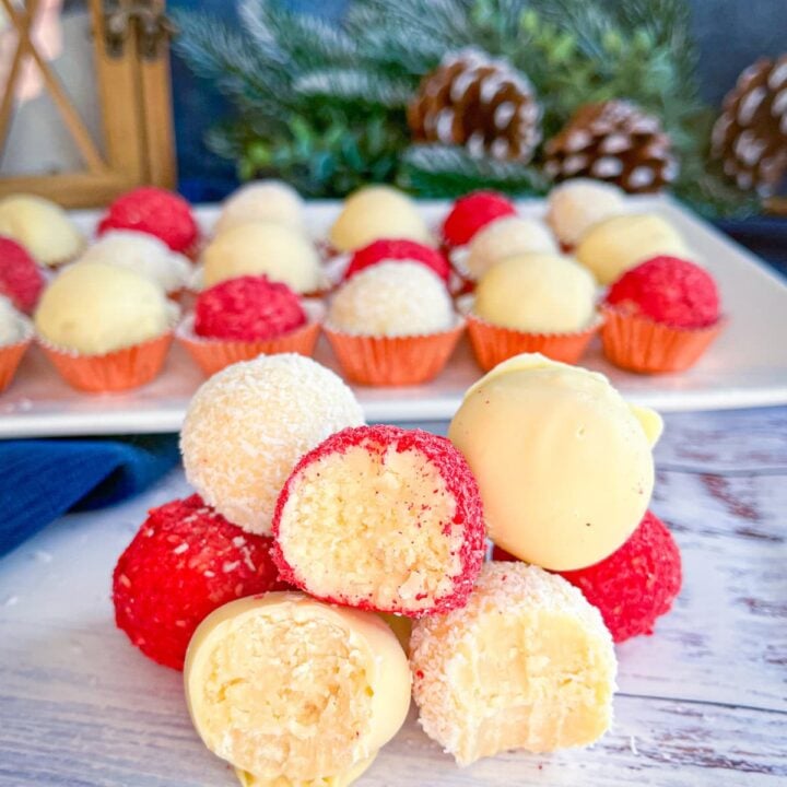 4 Ingredient White Chocolate Truffles 