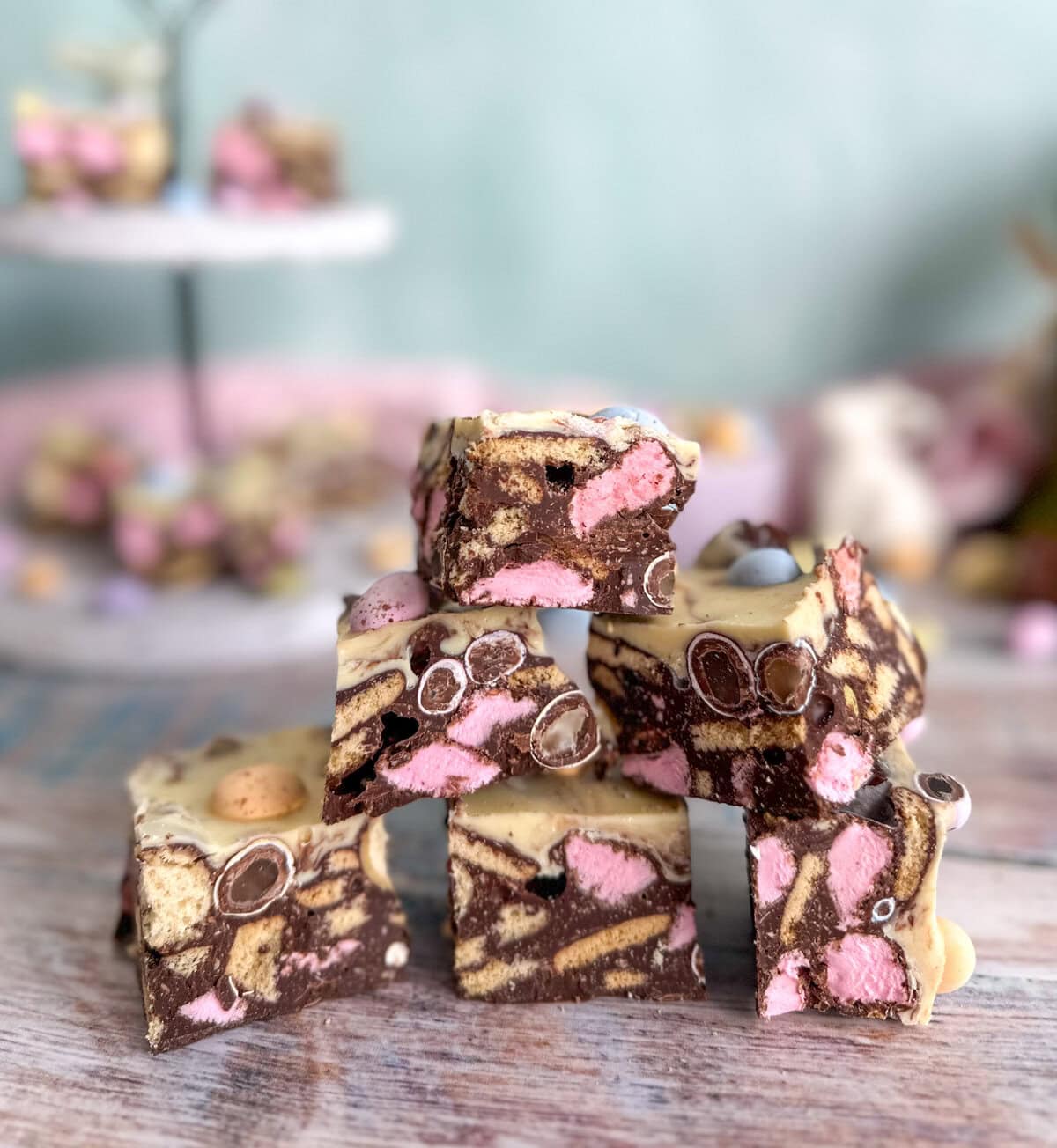 Just A Mum's Kitchen Triple Chocolate Rocky Road