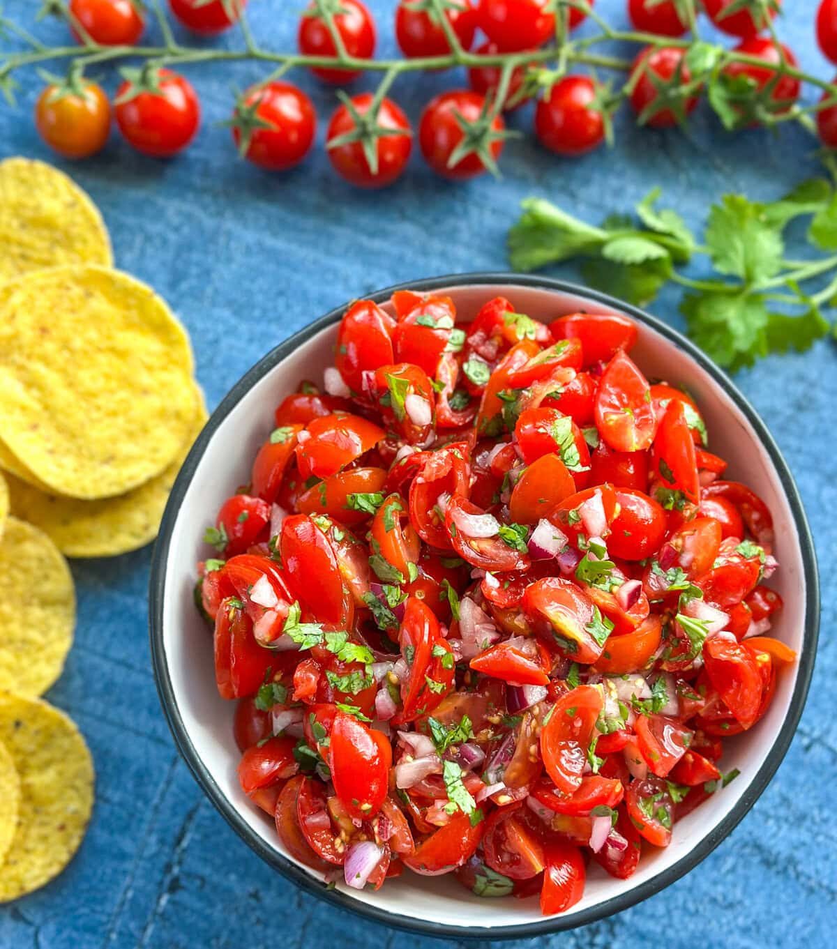 Just A Mums Chunky Cherry Tomato Salsa