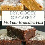 Why Brownies Go Wrong + How to Fix Them Pinterest Pin
