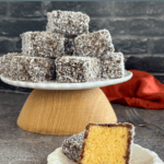 Sponge Recipe for Lamingtons and Trifles Pinterest Pin
