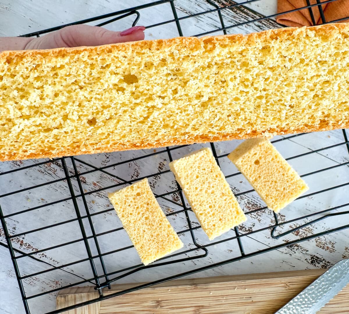 homemade sponge for lamingtons